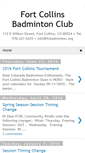 Mobile Screenshot of fcbadminton.org