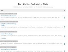 Tablet Screenshot of fcbadminton.org